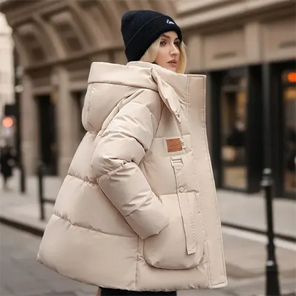 Parka Hiver Femme Élégant et Chaude
