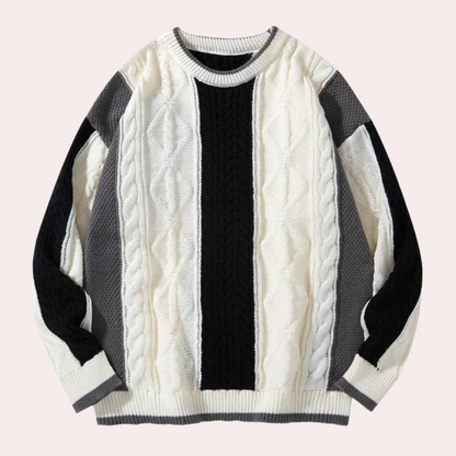 WALTER - Pull Tricoté pour Hommes