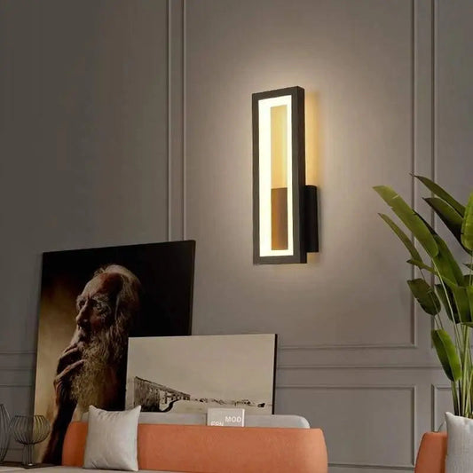 Rectilux™ – Applique Murale LED Rectangulaire – Éclairage Moderne Élégant