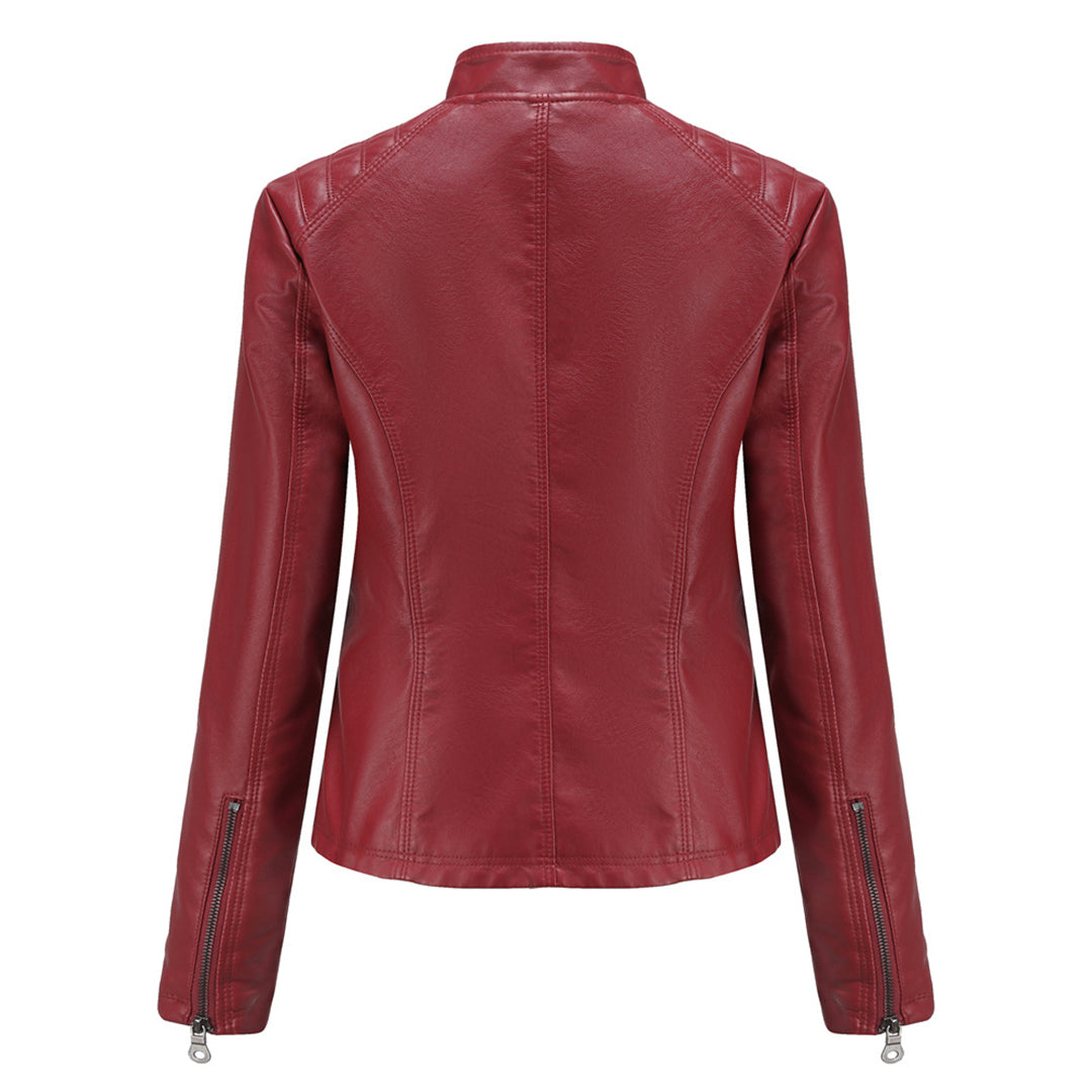 Veste Femme Modeuse à Poches et Épaules Padded