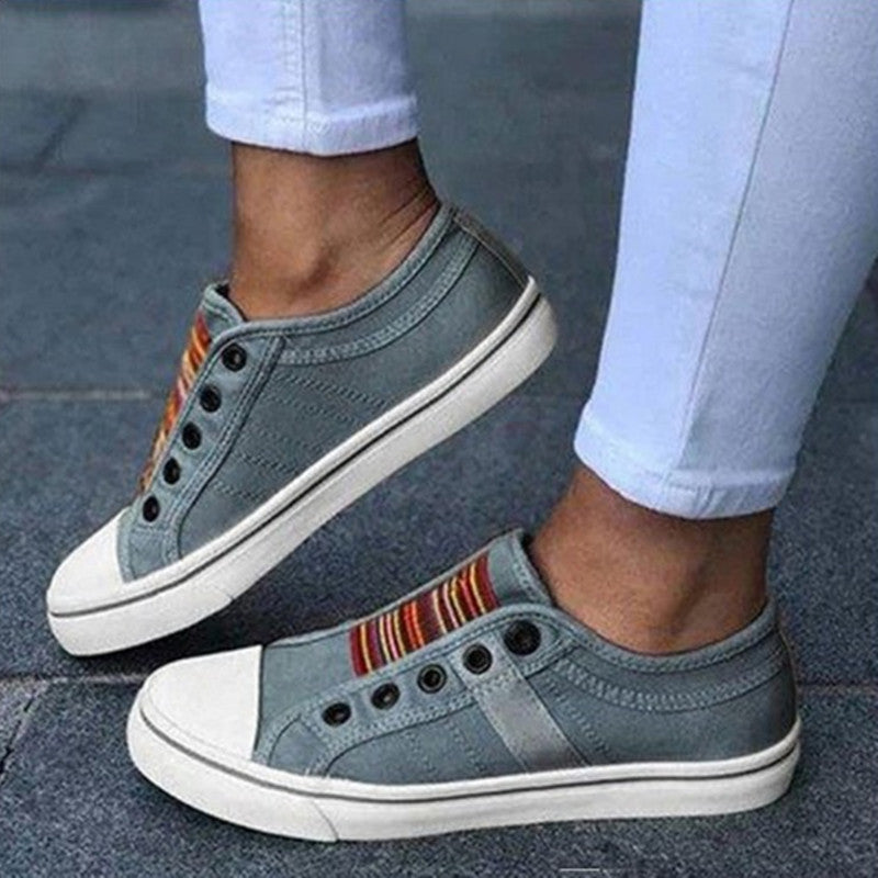 Baskets Femme Décontractées sans Lacets - PanierRoyale