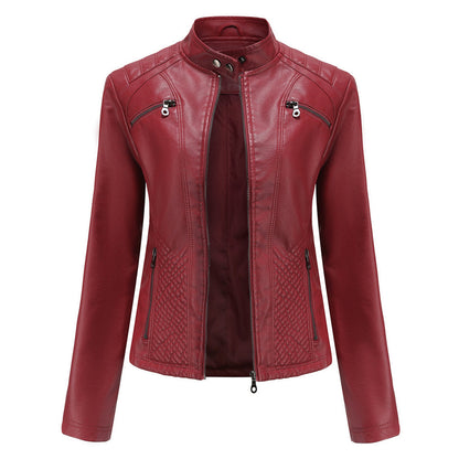 Veste Femme Modeuse à Poches et Épaules Padded