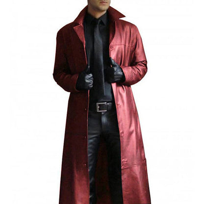 Manteau Homme Hiver Chaud avec Capuchon et Poches Réversible