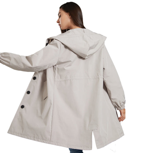 Veste de Pluie à Capuche Classique