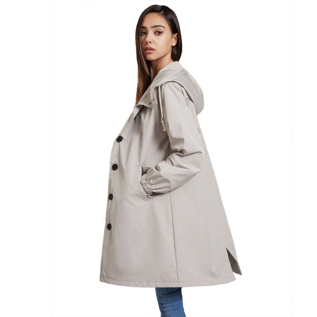 Veste de Pluie à Capuche Classique - vue 2