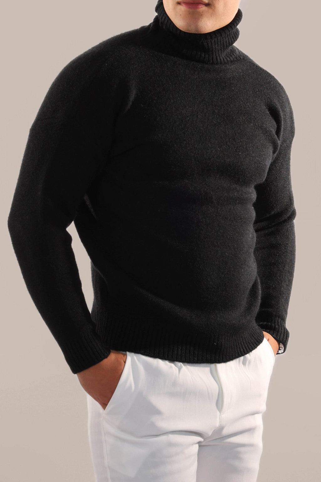 Pull Homme Col Roulé Casual et Confortable - PanierRoyale