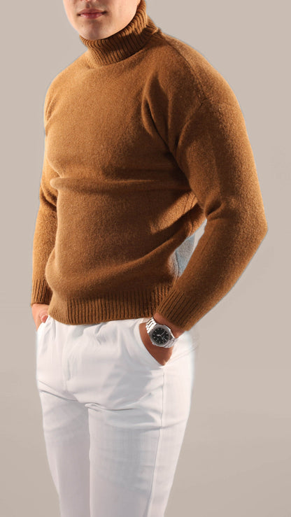Pull Homme Col Roulé Casual et Confortable