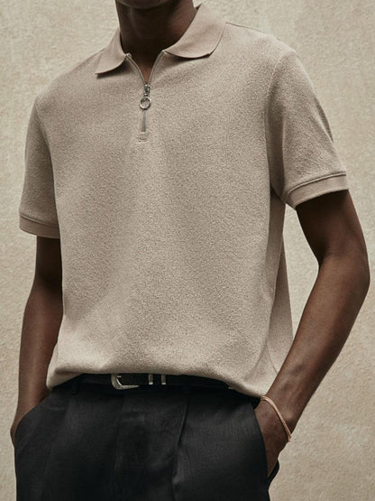 Pull Polos Modernes zippés pour Homme