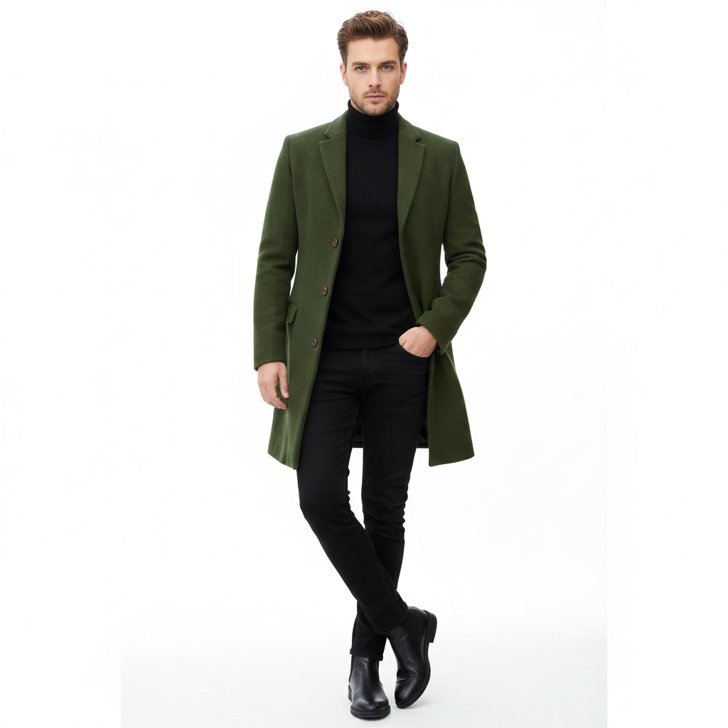 Veste Homme Chic et Élégante pour Tout Temps - PanierRoyale