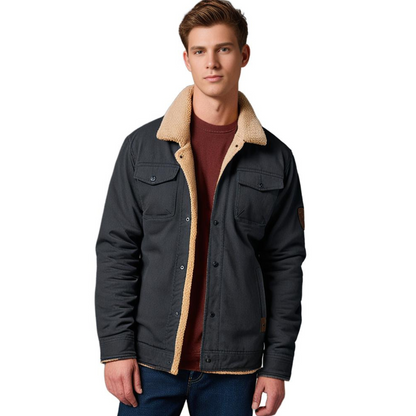 Derrick - Veste bombardier vintage pour homme
