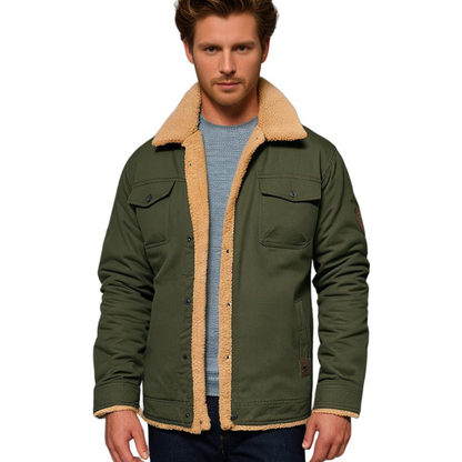 Derrick - Veste bombardier vintage pour homme