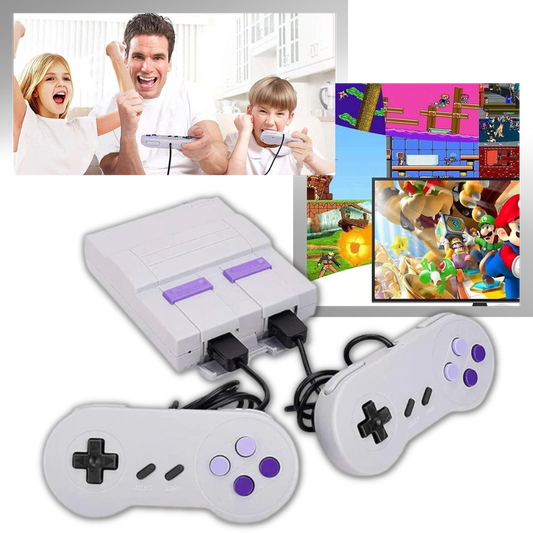 Console de Jeux Rétro avec 2 Manettes pour TV - PanierRoyale