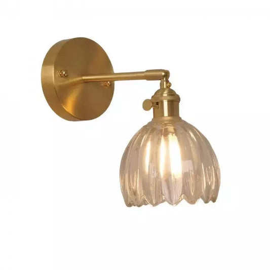 RetroLumière™ – Applique Murale Design Tulipe Éclairage Doux