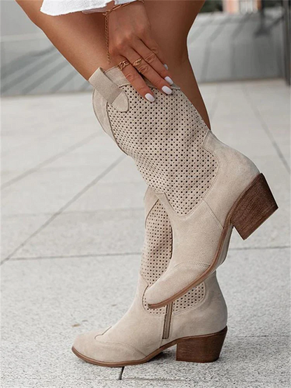Bottes western femmes décontractées été