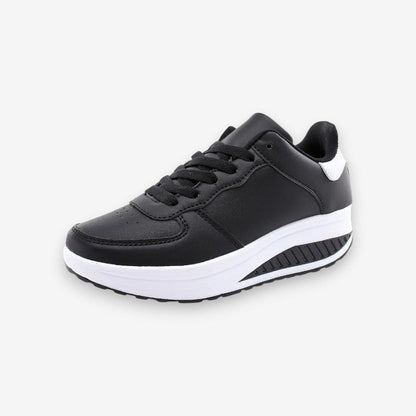 Chaussures Compensées Confort pour Femme à Lacets