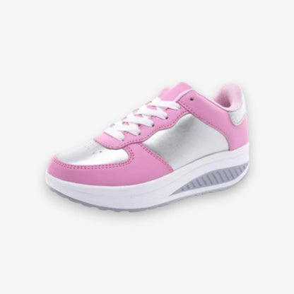 Chaussures Compensées Confort pour Femme à Lacets