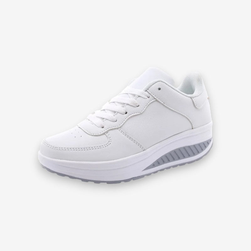 Chaussures Compensées Confort pour Femme à Lacets