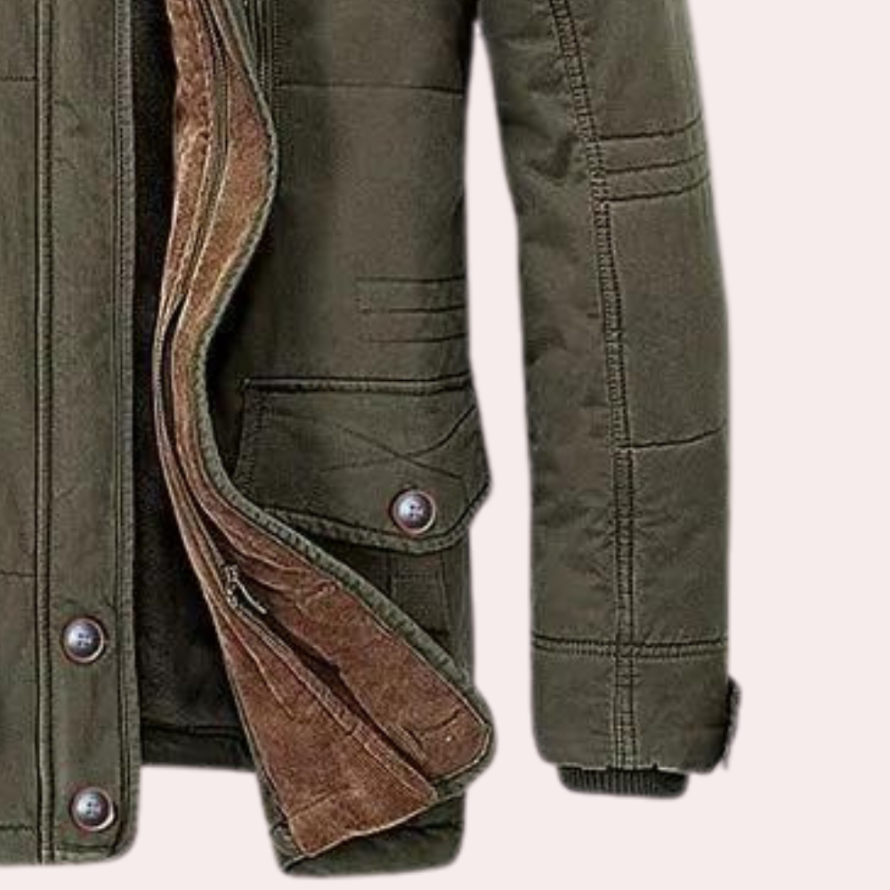 PETER - Manteau d'Hiver à Capuche Élégant Pour Hommes