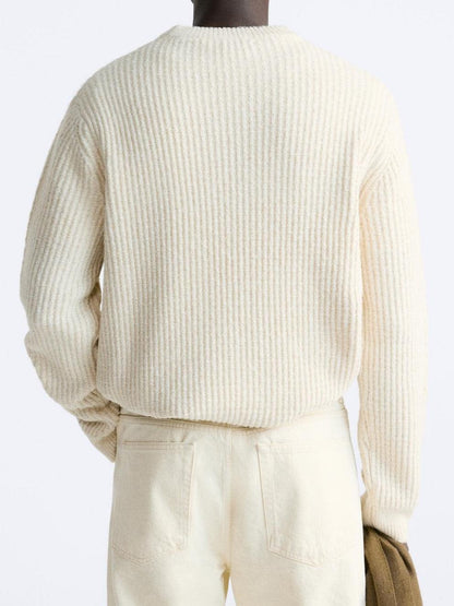 Pull Grosses Mailles Confortable pour Homme