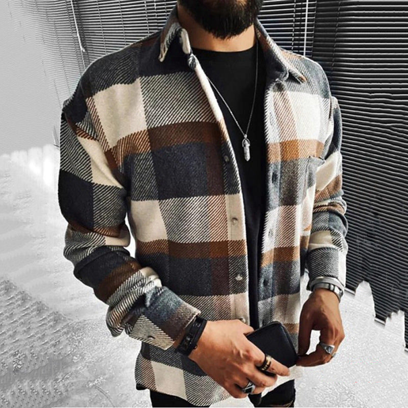 Gilet en laine carreaux homme classique et élégant - PanierRoyale