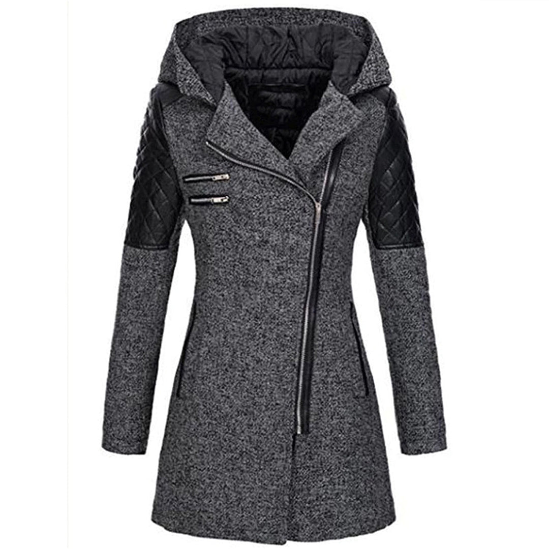 Manteau Femme Hiver – Parka Élégante avec Capuche et Doublure Chaude - PanierRoyale