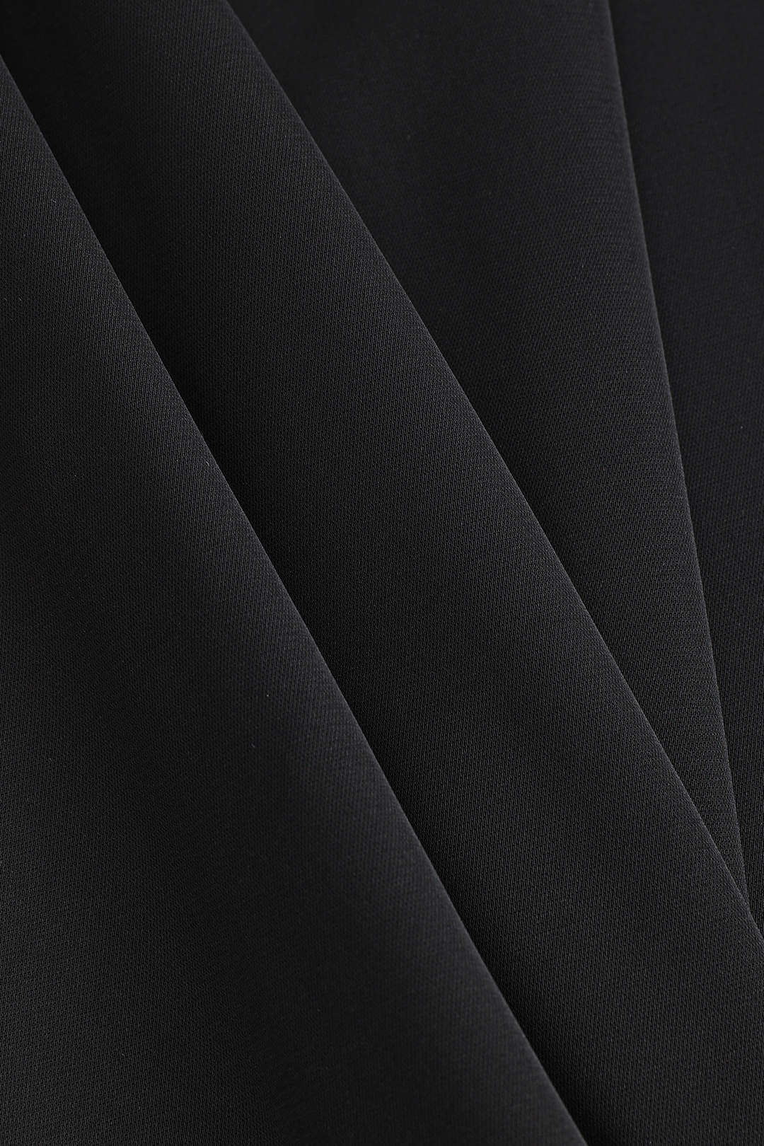 Robe de Soirée Noire Élégante Longue avec Col Montant