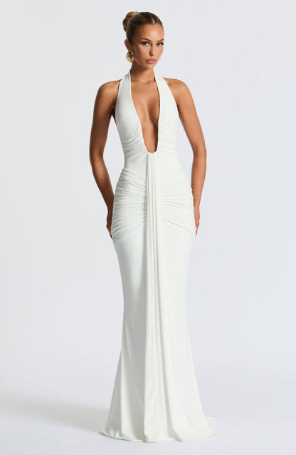 Robe Été Longue Féminine en Midi pour Femme avec Style Élégant - PanierRoyale