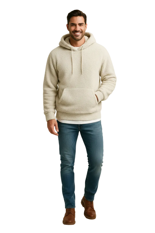 Pull Capuche Fleece Homme Confortable et Chaud - PanierRoyale