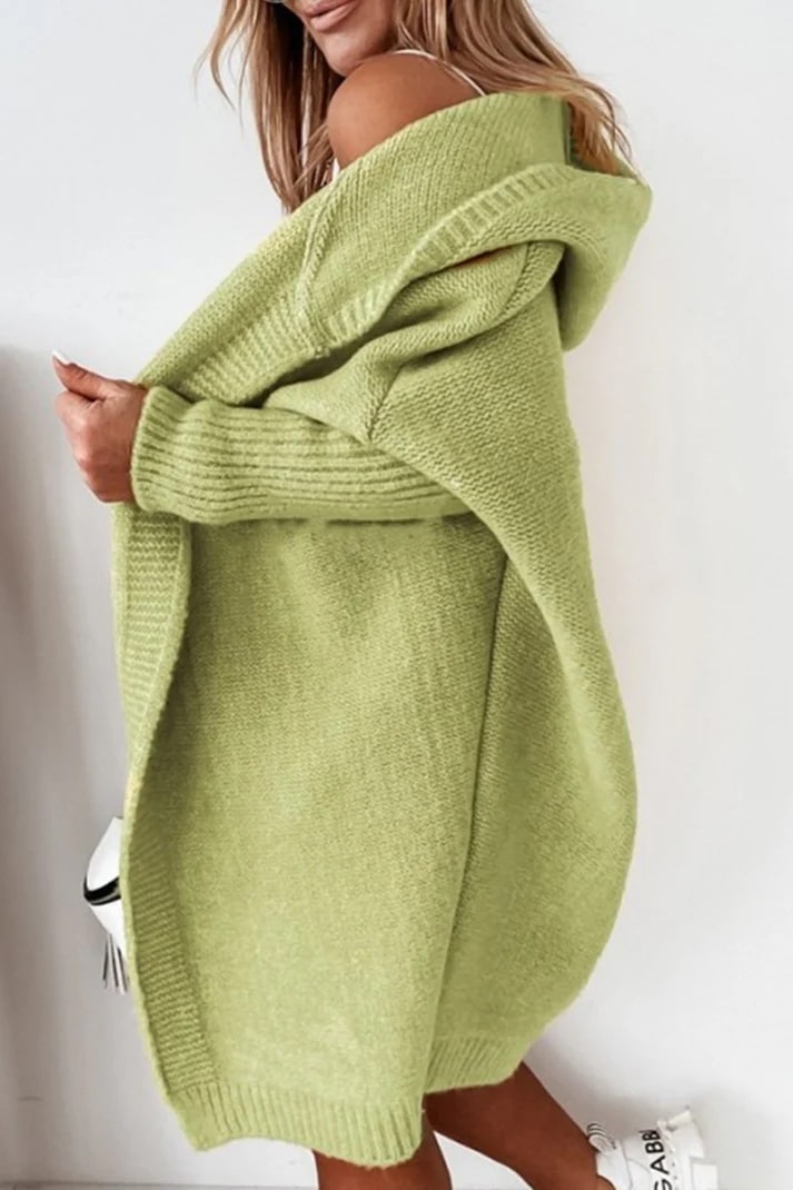 Pull Femme Vert Pastel Doux et Élégant - PanierRoyale