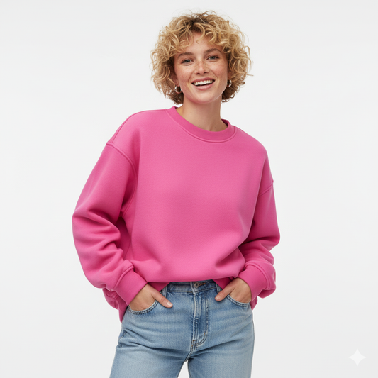 Pull Femme Col Rond Décontracté et Confortable - PanierRoyale
