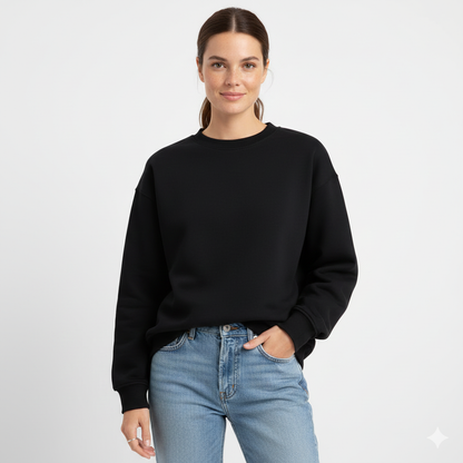 Pull Femme Col Rond Décontracté et Confortable