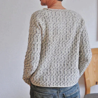Pull Femme Décontracté à Manches Longues