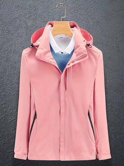 Veste Ski Féminine Équipée Capuche