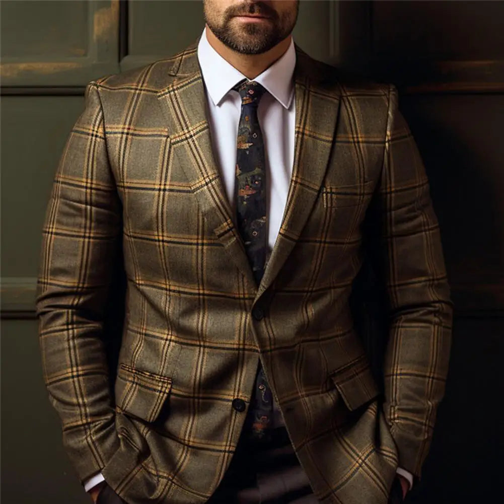 Costume Homme Slim Fit Noir Élégant