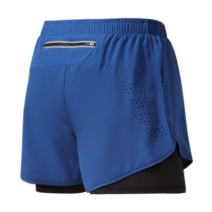 Shorts de Running Homme Séchage Rapide avec Poches Zippées