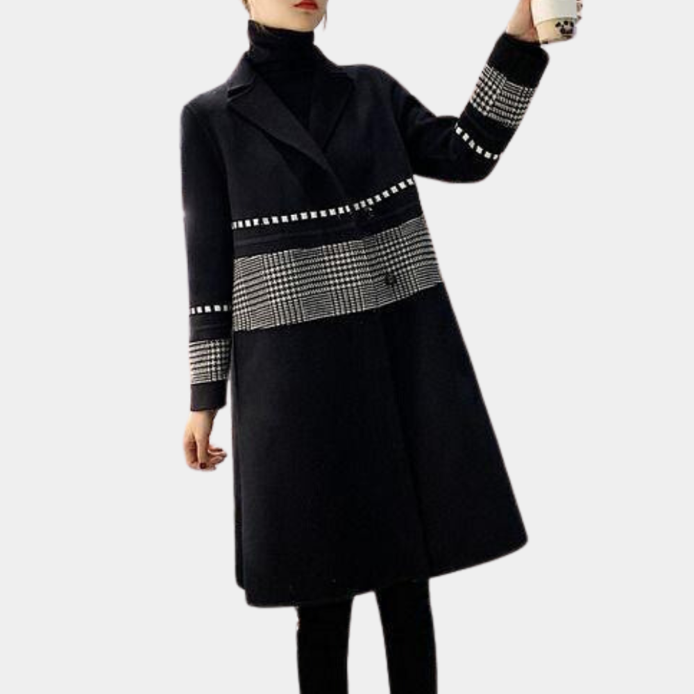 DEMIRA - Manteau Sophistiqué de Longueur pour Femmes
