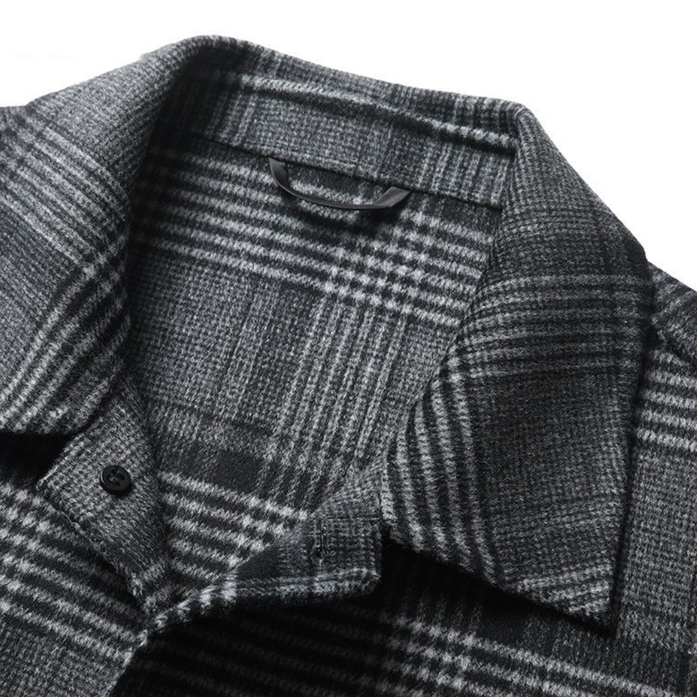 JOSHUA - Manteau à Carreaux pour Hommes