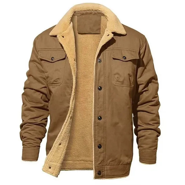 Blouson Homme Zippé Éclair Sport Chic