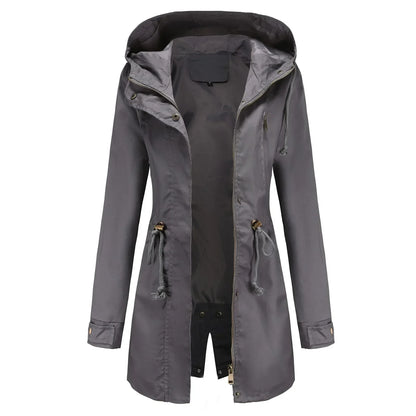 Parka Femme Hiver Doublure Polaire et Capuche Réversible