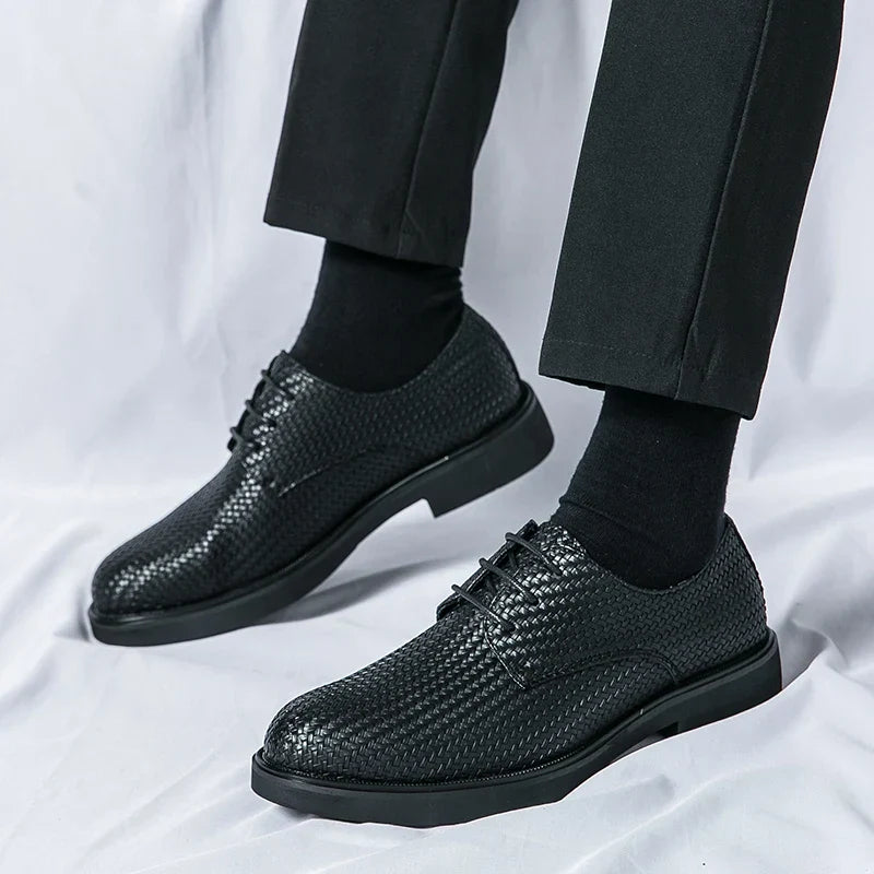 Richelieu Cuir Homme Élégant et Confortable