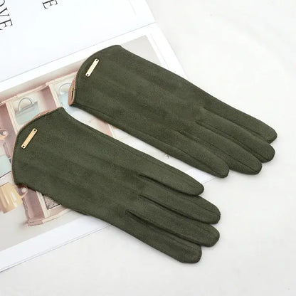 Gants Femmes Hiver Chauffants avec Commande Tactile