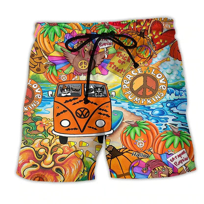 Short de bain homme imprimé couleur et ludique