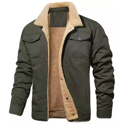 Blouson Homme Zippé Éclair Sport Chic