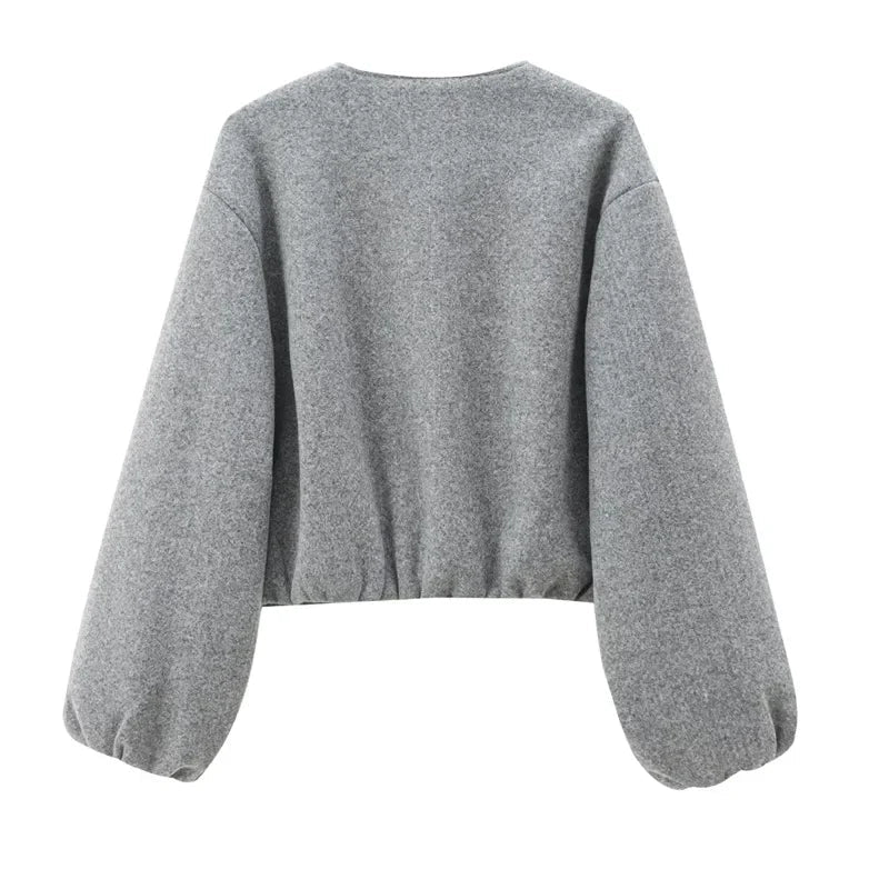 Veste femme zippée coupe ajustée