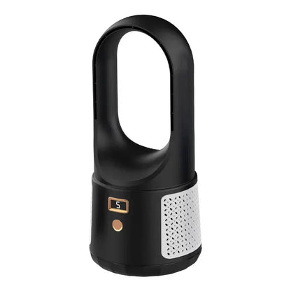 Ventilateur Compact Silencieux Blanc et Noir