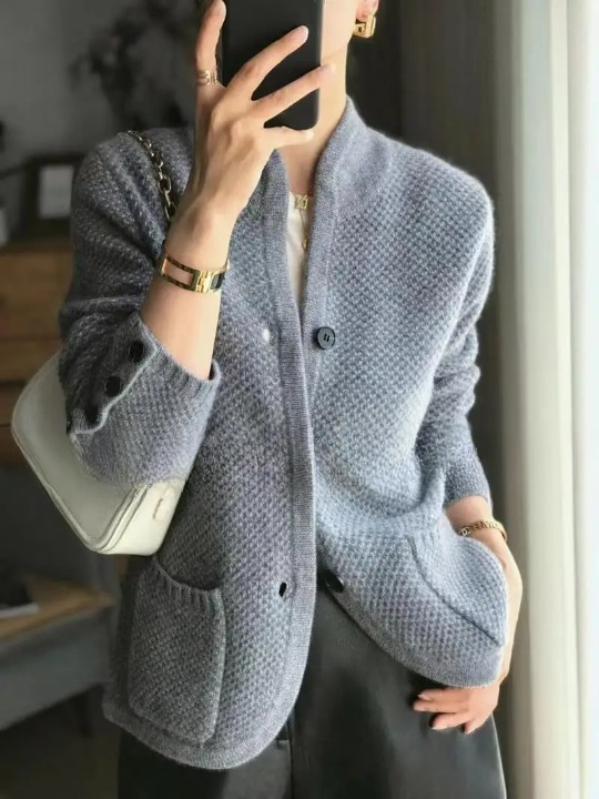 Gilet Femme Cachemire Doux et Élégant - PanierRoyale
