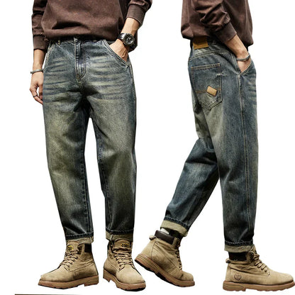 Jean Vintage Homme Décontracté