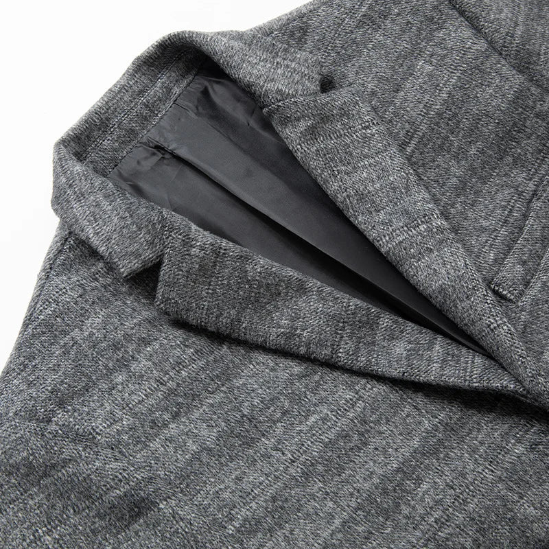 Blazer Homme Gris et Kaki Élégant et Polyvalent