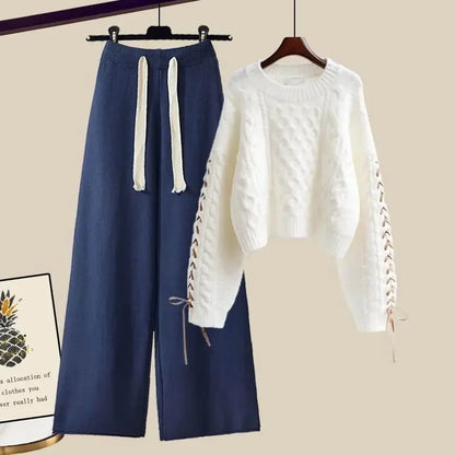 Costume Hiver Femme 2 Pièces Élégant