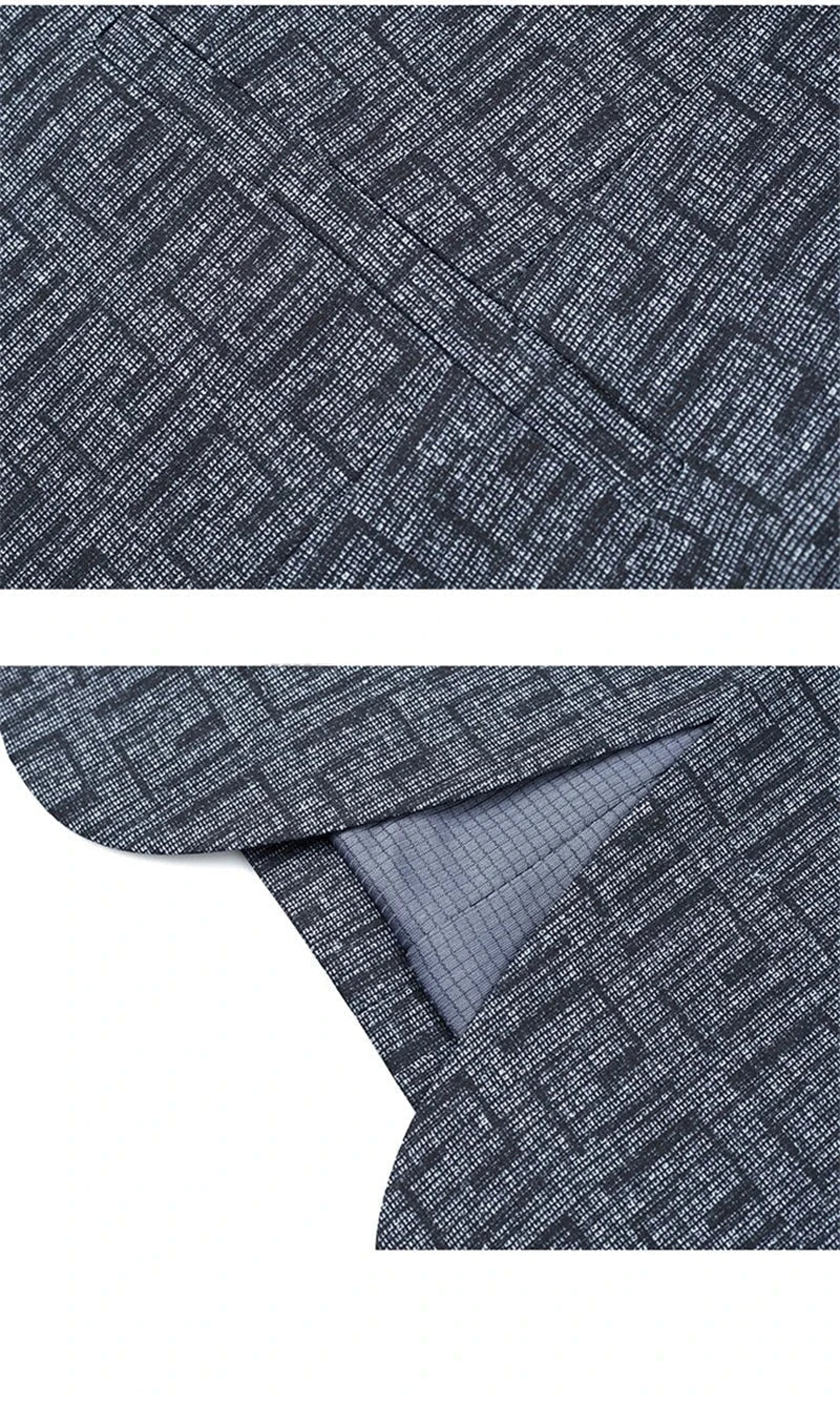 Blazer Homme Moderne à Carreaux Geométriques